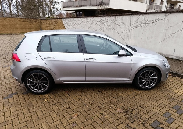 Volkswagen Golf cena 40900 przebieg: 165600, rok produkcji 2013 z Puck małe 154